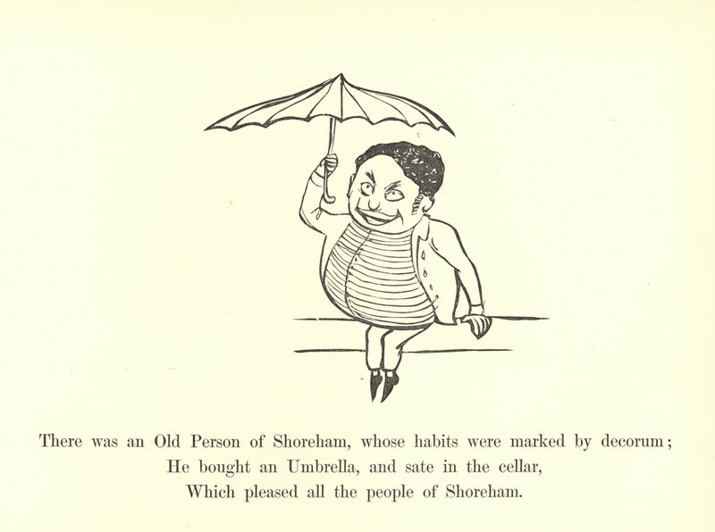 Det var en gammel person fra Shoreham, hvis vaner var preget av dekorum av Edward Lear