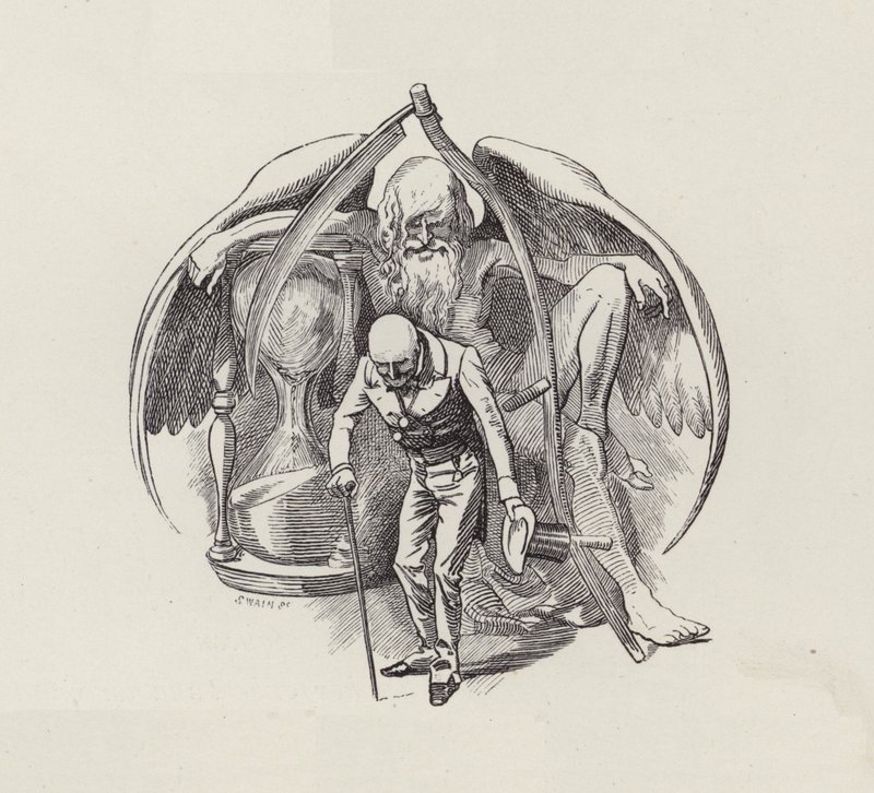 Illustrasjon for The Water-Babies av Charles Kingsley (gravering) av Edward Linley (after) Sambourne