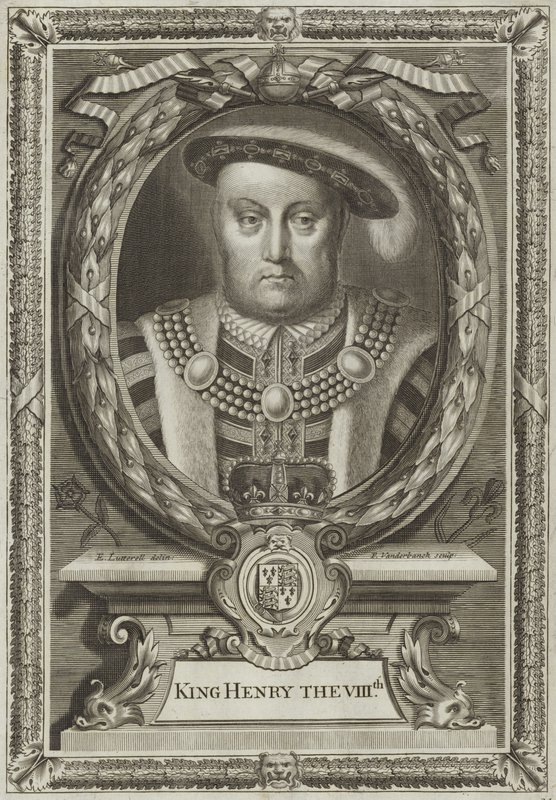 Kong Henry VIII av England av Edward Lutterell