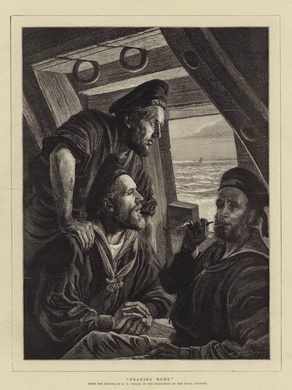 Nærmer seg hjem av Edward Richard Taylor