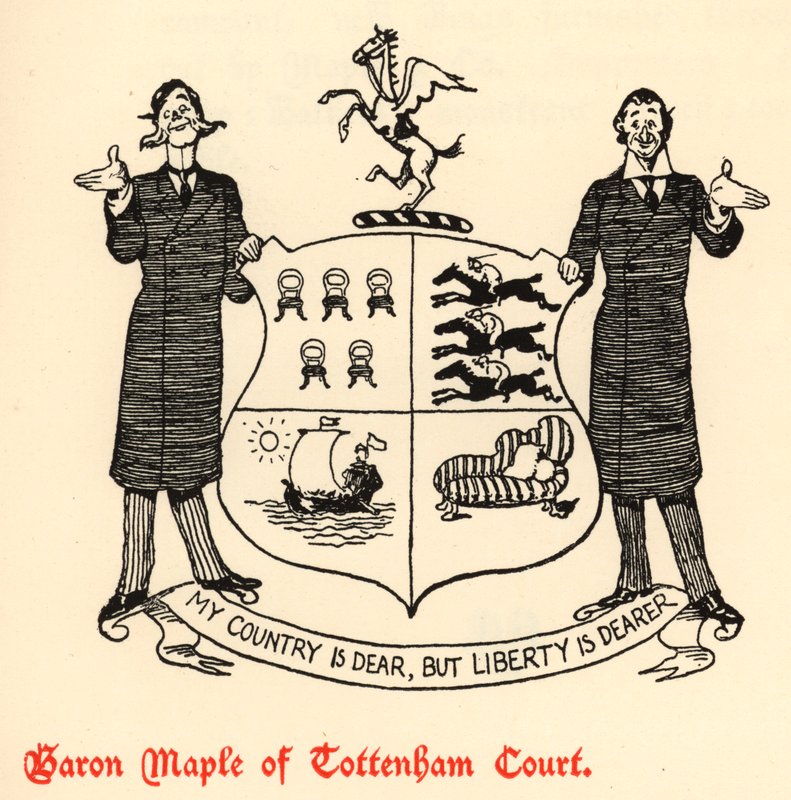 Baron Maple of Tottenham Court (gravering) av Edward Tennyson Reed