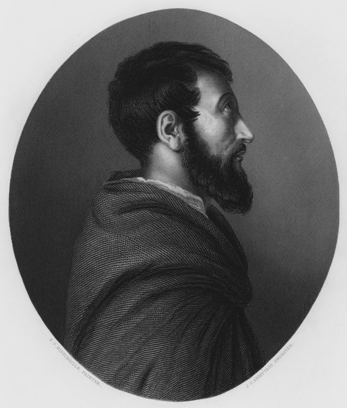 Munken, fra bildet i Vernon Gallery (gravering) av Edward Villiers Rippingille