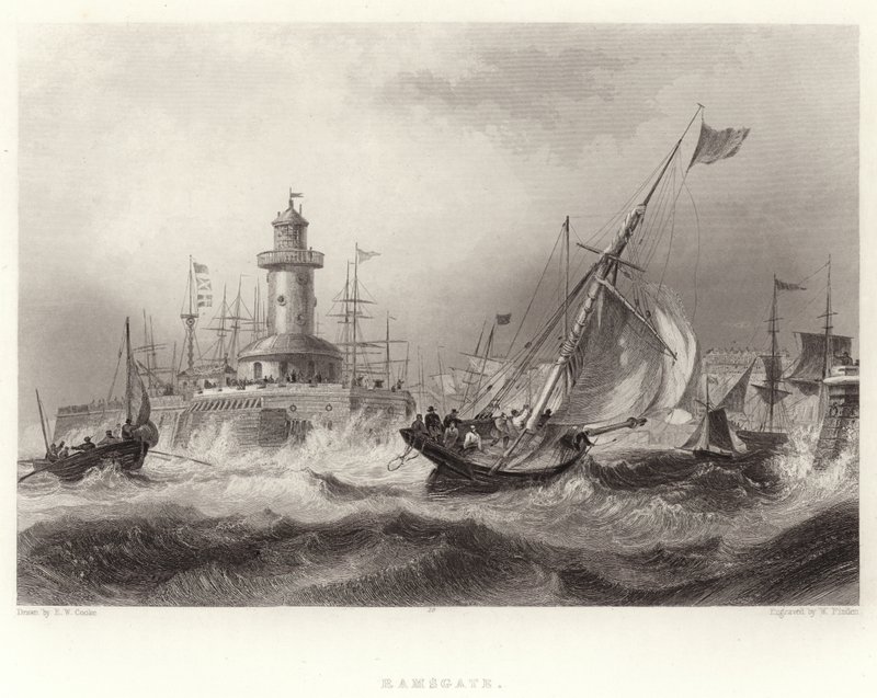 Ramsgate av Edward William Cooke