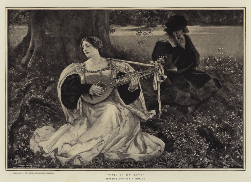 Fair is My Love av Edwin Austin Abbey