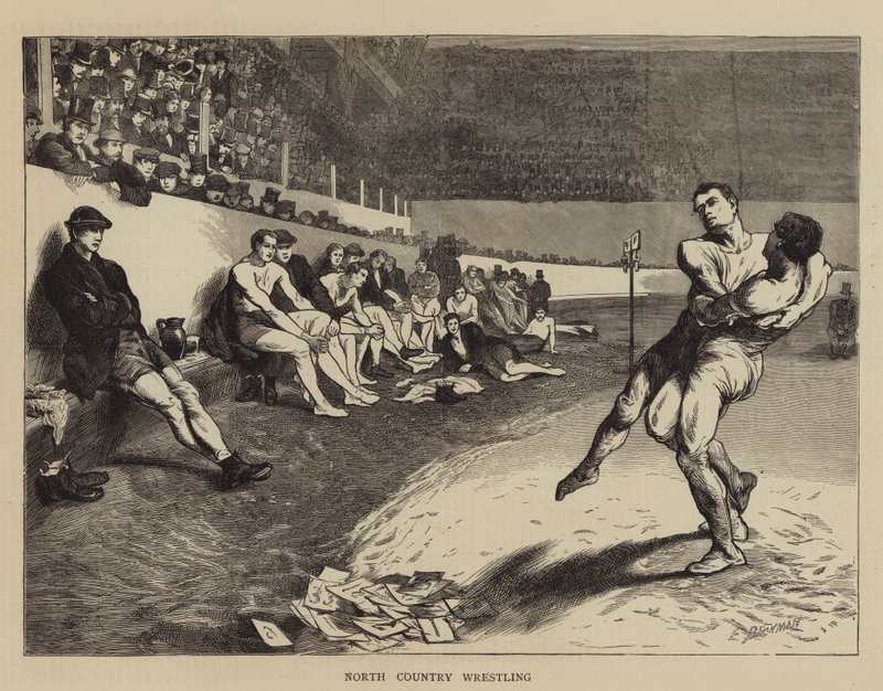 North Country Wrestling av Edwin Buckman