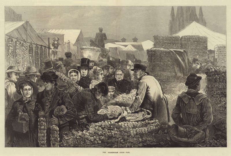 Birmingham Onion Fair av Edwin Buckman