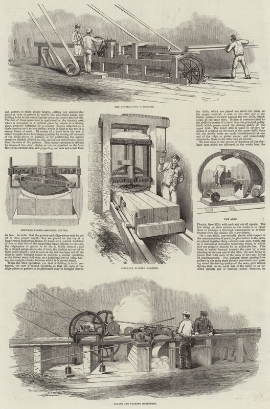 Den store utstillingsbygningen av Edwin Weedon