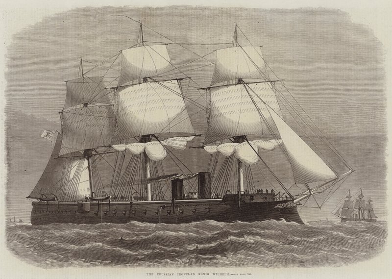 Den prøyssiske jernkledde Konig Wilhelm av Edwin Weedon