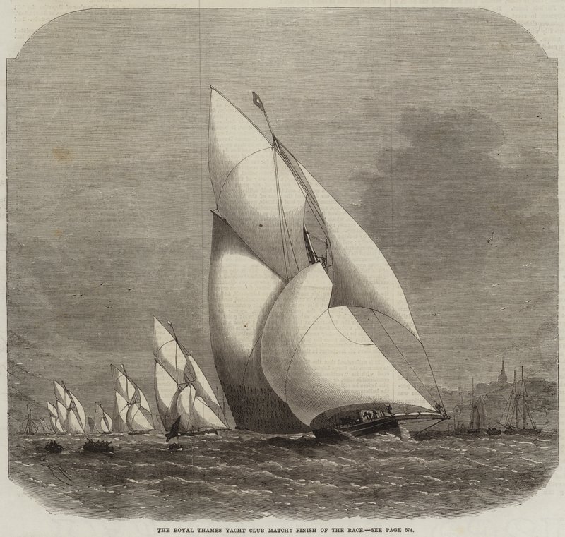 Royal Thames Yacht Club-kamp, avslutning på løpet av Edwin Weedon