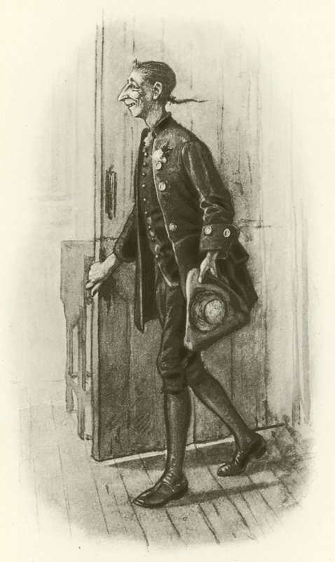 Ichabod Crane (gravyr) av Edwin Austin Abbey