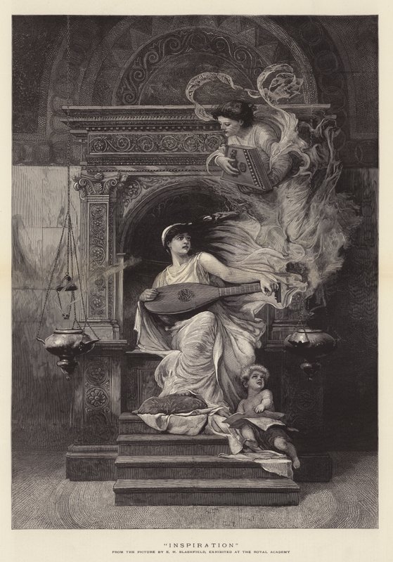 Inspirasjon av Edwin Howland Blashfield