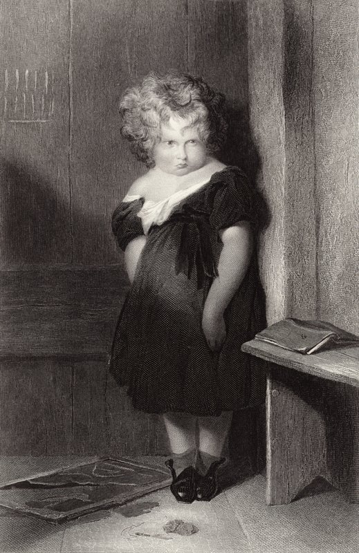 Den slemme gutten av Edwin Landseer