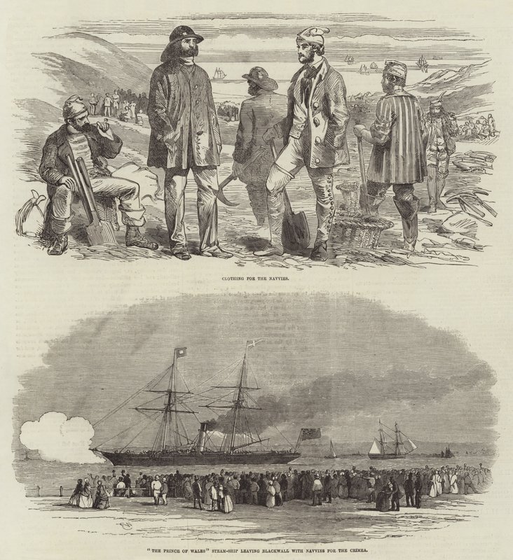 Navvies for Krim av Edwin Weedon