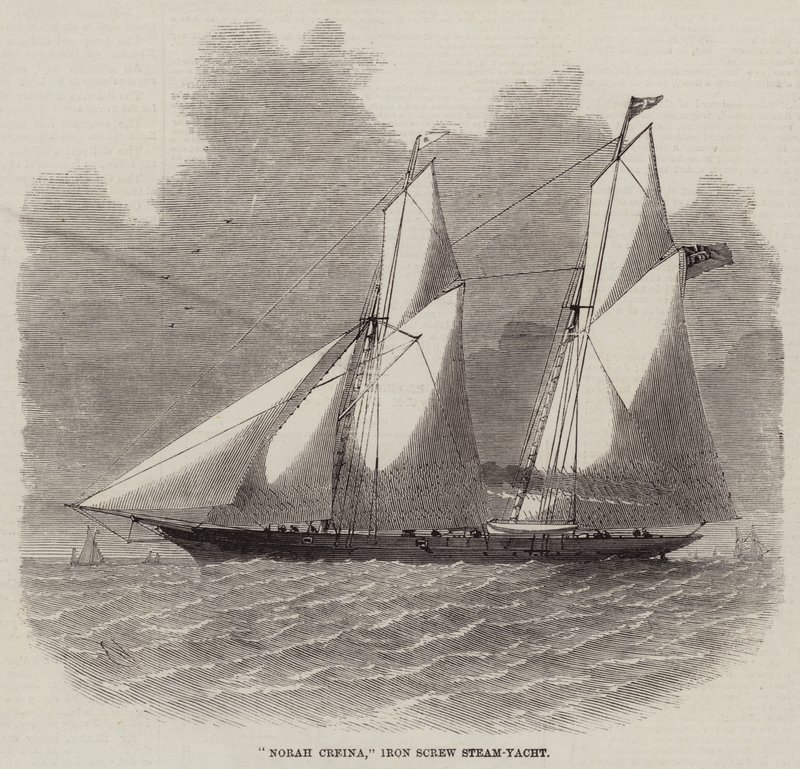 Norah Creina, Iron Screw Steam-Yacht av Edwin Weedon
