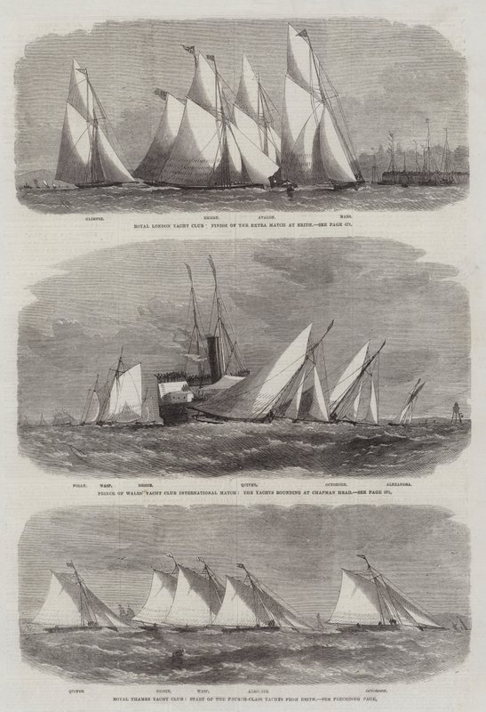 Royal Thames Yacht Club av Edwin Weedon