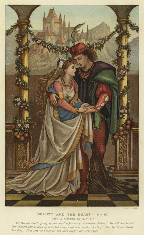 Scene fra Skjønnheten og udyret av Eleanor Vere Boyle