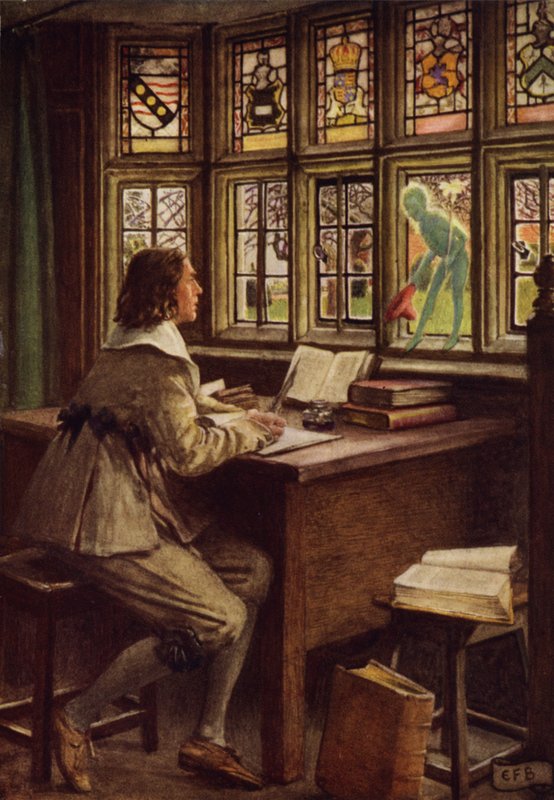 Fortell meg hvor er Fancy oppdrettet (farge litho) av Eleanor Fortescue Brickdale