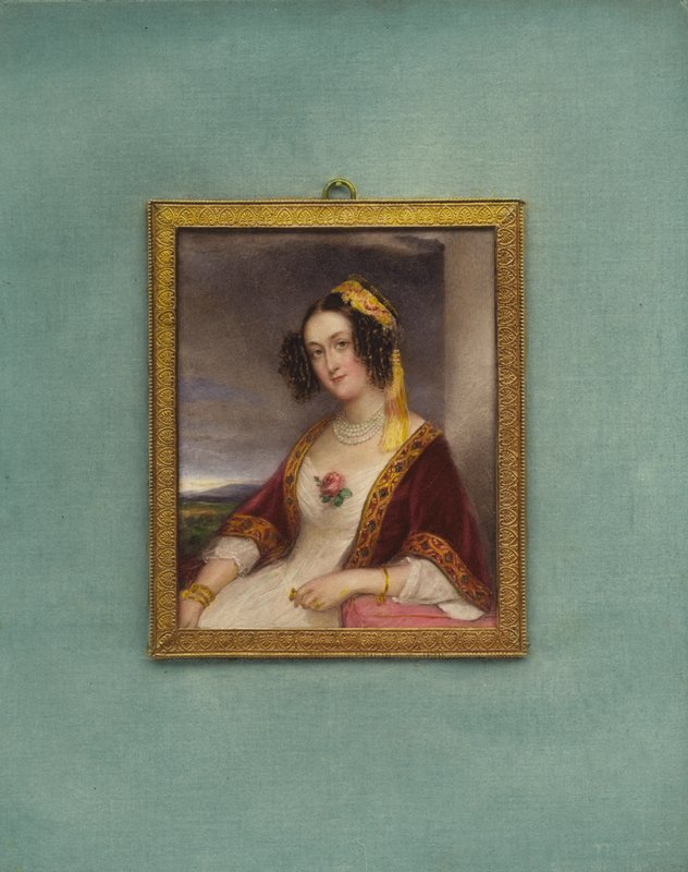 Portrett av en ukjent kvinne av Emanuel Thomas Peter
