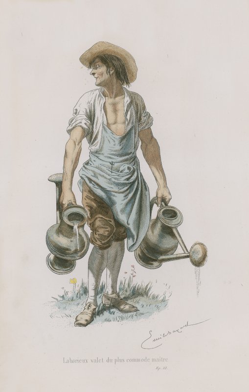 Epistel XI, Til min gartner, 1695 av Emile Antoine Bayard