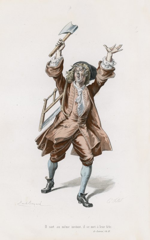 Le Lutrin, kap. II av Emile Antoine Bayard