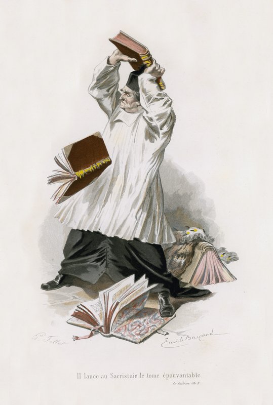Le Lutrin, Ch V av Emile Antoine Bayard