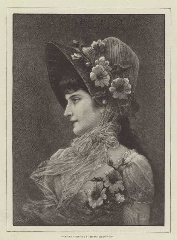 Blanche av Emile Eismann Semenowski