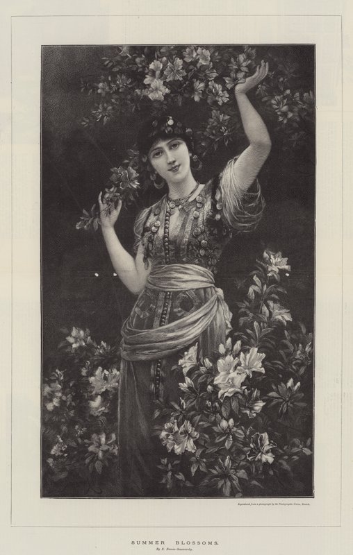Sommerblomstrer av Emile Eismann Semenowski