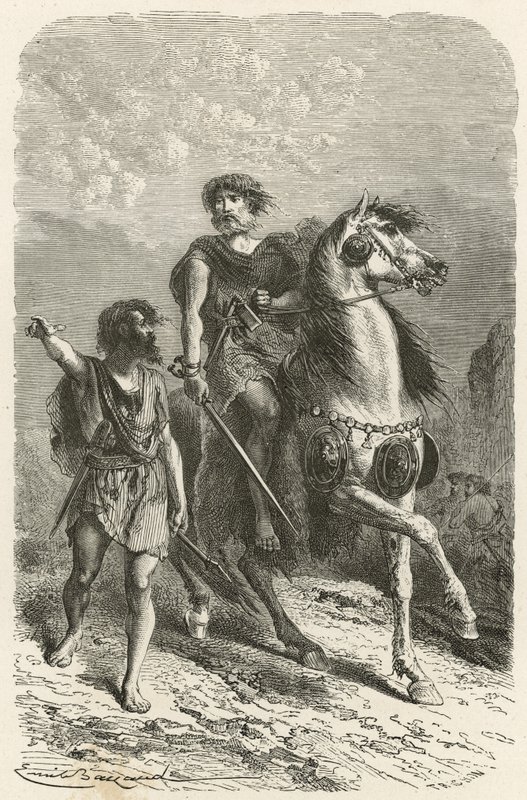 Krigere i bronsealderen av Emile Antoine Bayard