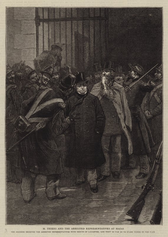 Illustrasjon for historien om en forbrytelse av Emile Antoine Bayard