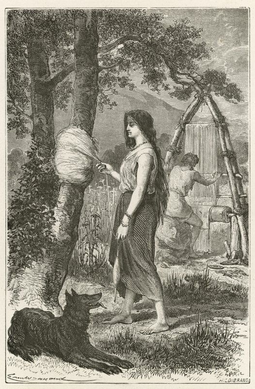 Den første veveren av Emile Antoine Bayard