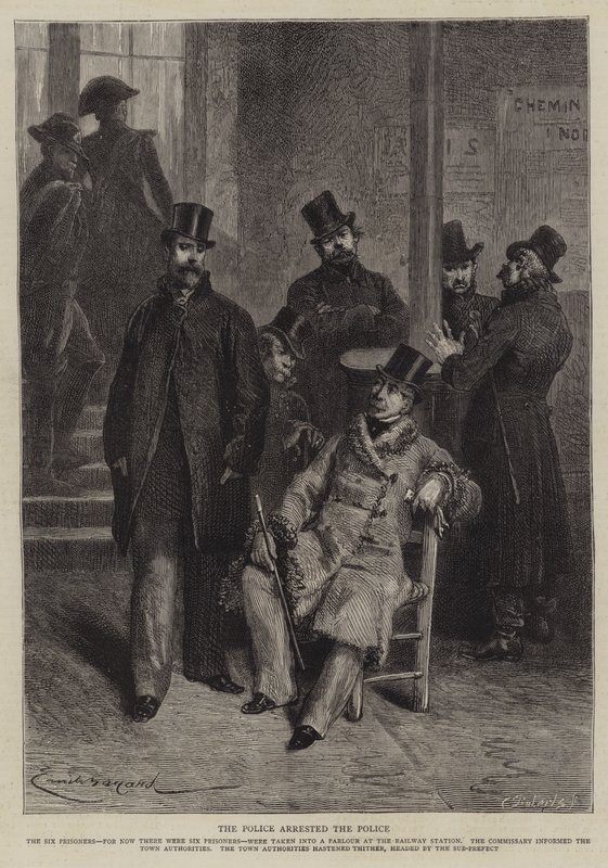 Historien om en forbrytelse, et øyenvitnes vitnesbyrd av Emile Antoine Bayard