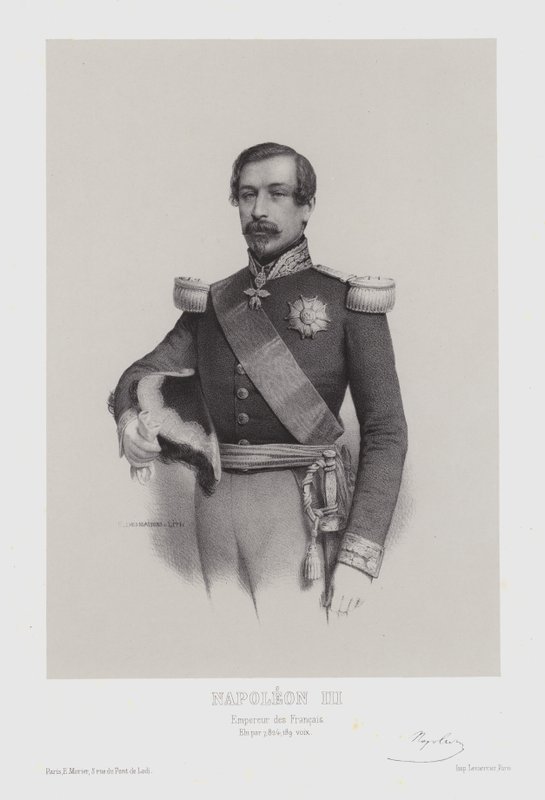 Napoleon III, keiser av Frankrike av Emile Desmaisons