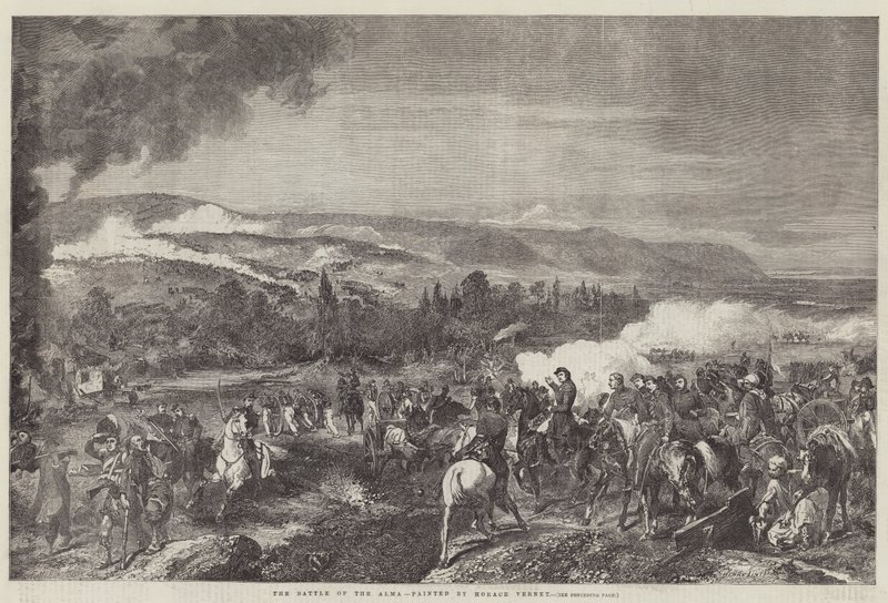 Slaget ved Alma av Emile Jean Horace Vernet