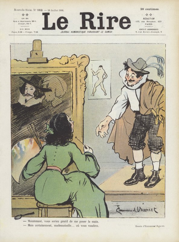 Illustrasjon for Le Rire av Emmanuel Barcet