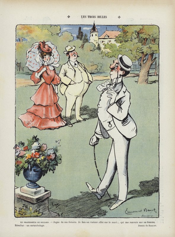 Illustrasjon for Le Rire av Emmanuel Barcet