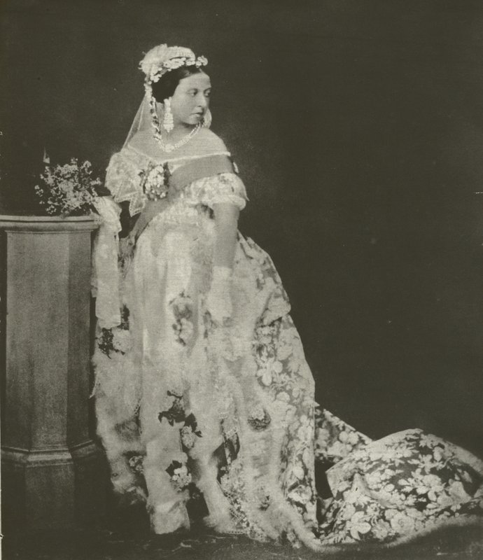 Dronning Victoria, tidlig fotografi, midten av 1850-tallet av English Photographer