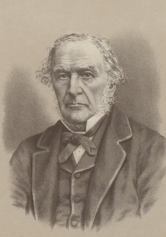 William Ewart Gladstone , britisk statsminister 1868–1874, 1880–1885, 1886 og 1892–1894 av English Photographer