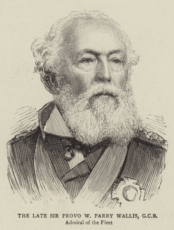 Admiral sir Provo Wallis av English School