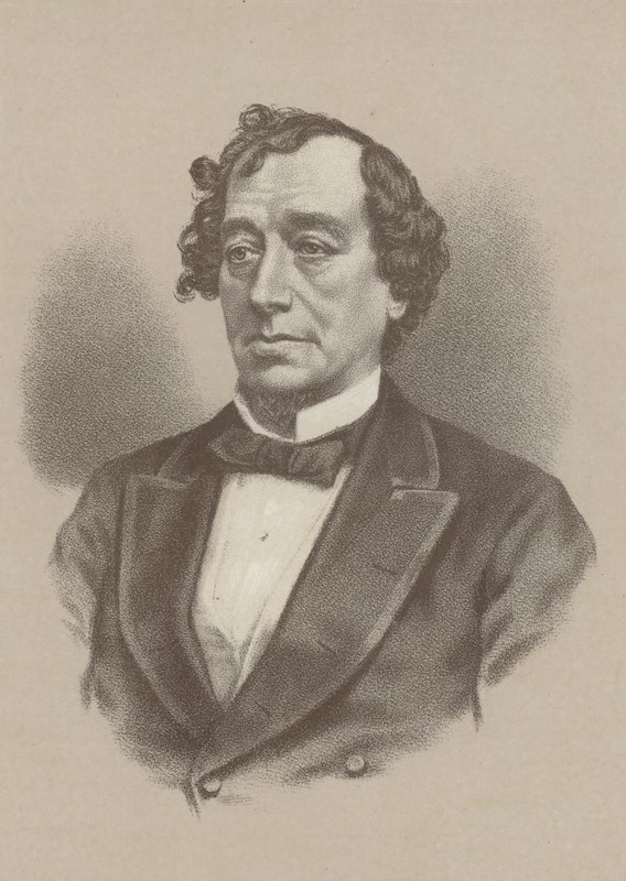 Benjamin Disraeli, 1. jarl av Beaconsfield, britisk statsminister 1868 og 1874-1880 av English School
