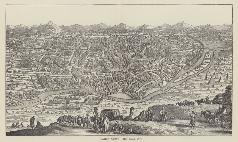 Kairo, rundt år 1670 av English School