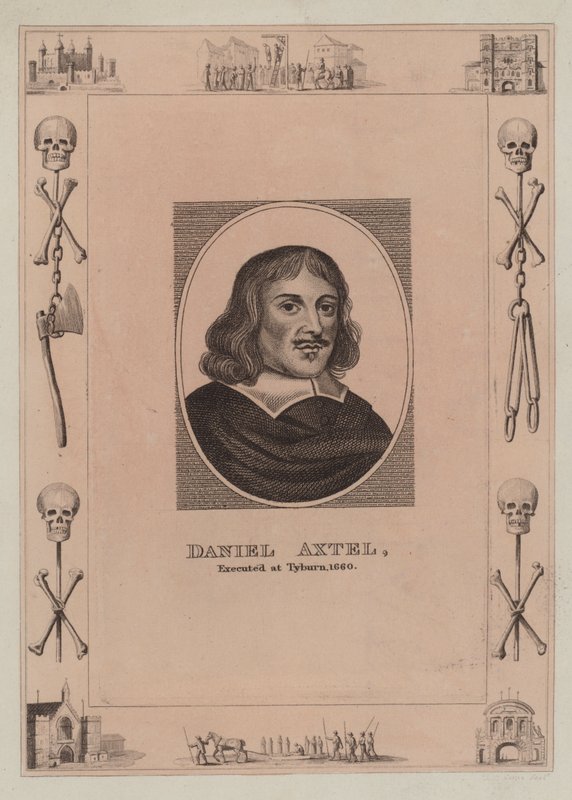 Daniel Axtel, henrettet i Tyburn, 1660 av English School