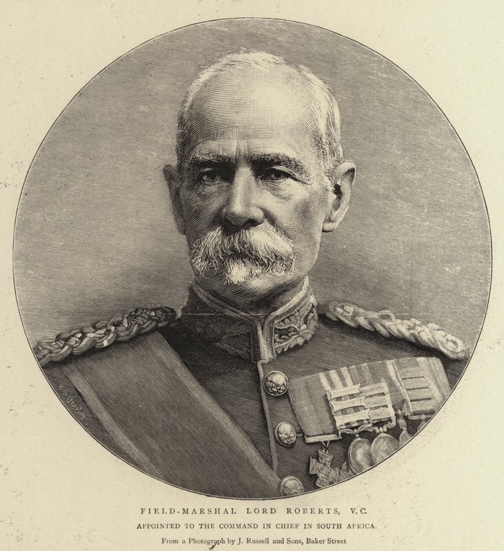 Feltmarskalk Lord Roberts, VC av English School