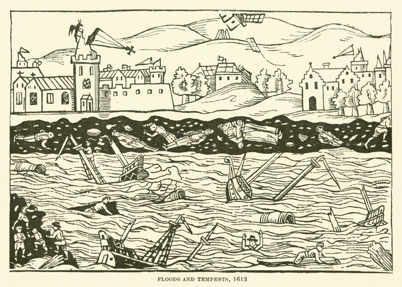Flom og uvær, 1613 av English School
