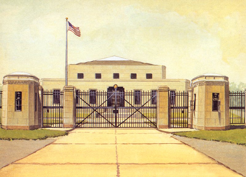 Fort Knox, USAs Bullion Depository av English School