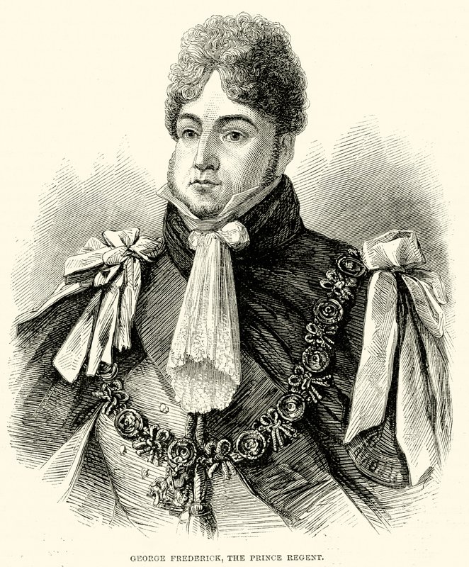 George Frederick, prinsregenten av English School