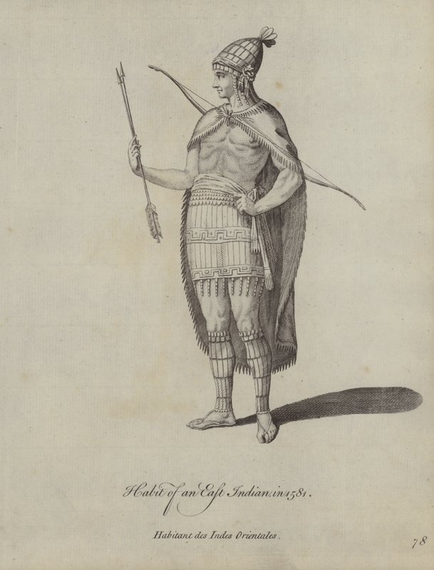 Vanen til en østindianer i 1581 av English School