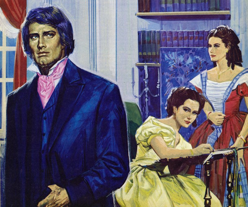 Illustrasjon for Wuthering Heights av English School