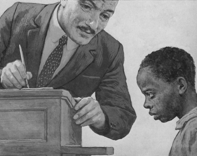 Jesse Owens som gutt av English School
