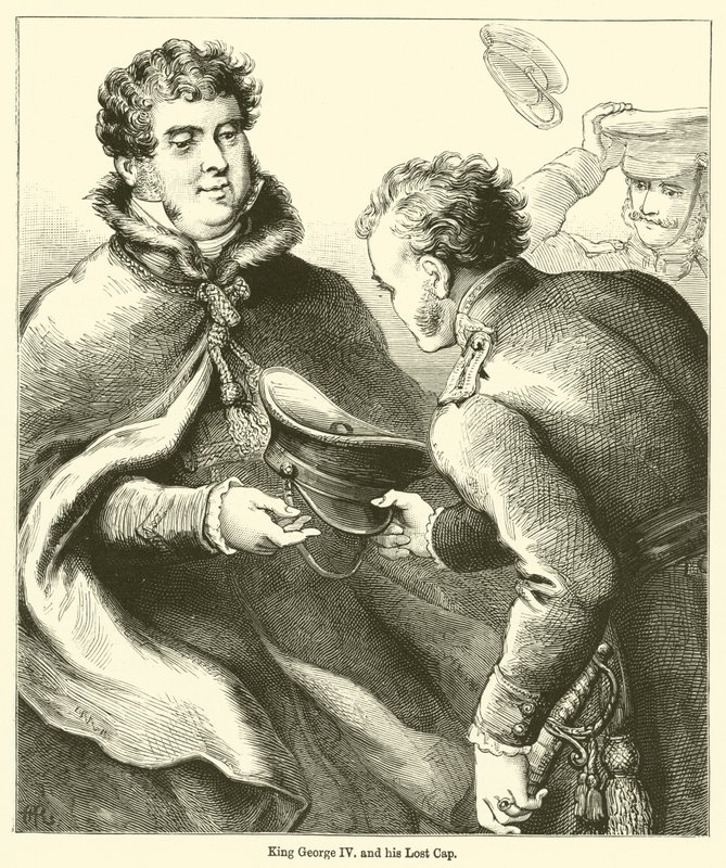Kong George IV og hans tapte lue av English School