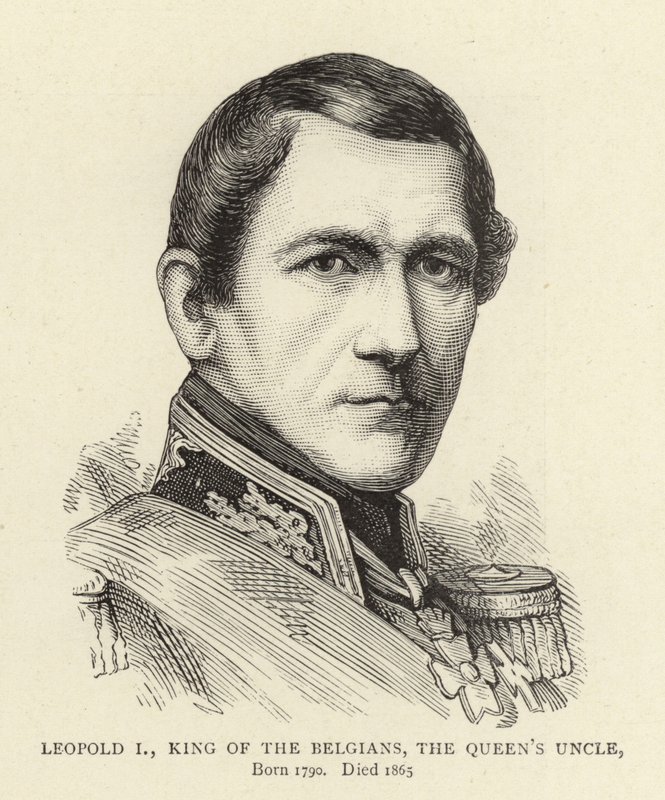 Leopold I, kongen av belgierne, dronningens onkel av English School
